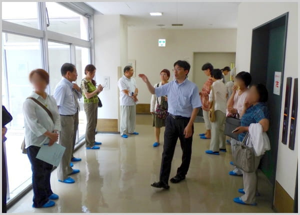 見学会の様子