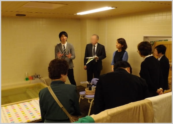 見学会の様子